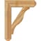 Ekena Millwork Funston Craftsman Rough Sawn Bracket, Western Red Cedar, 6"W x 28"D x 36"H BKT06X28X36FST04RWR - alternate 2